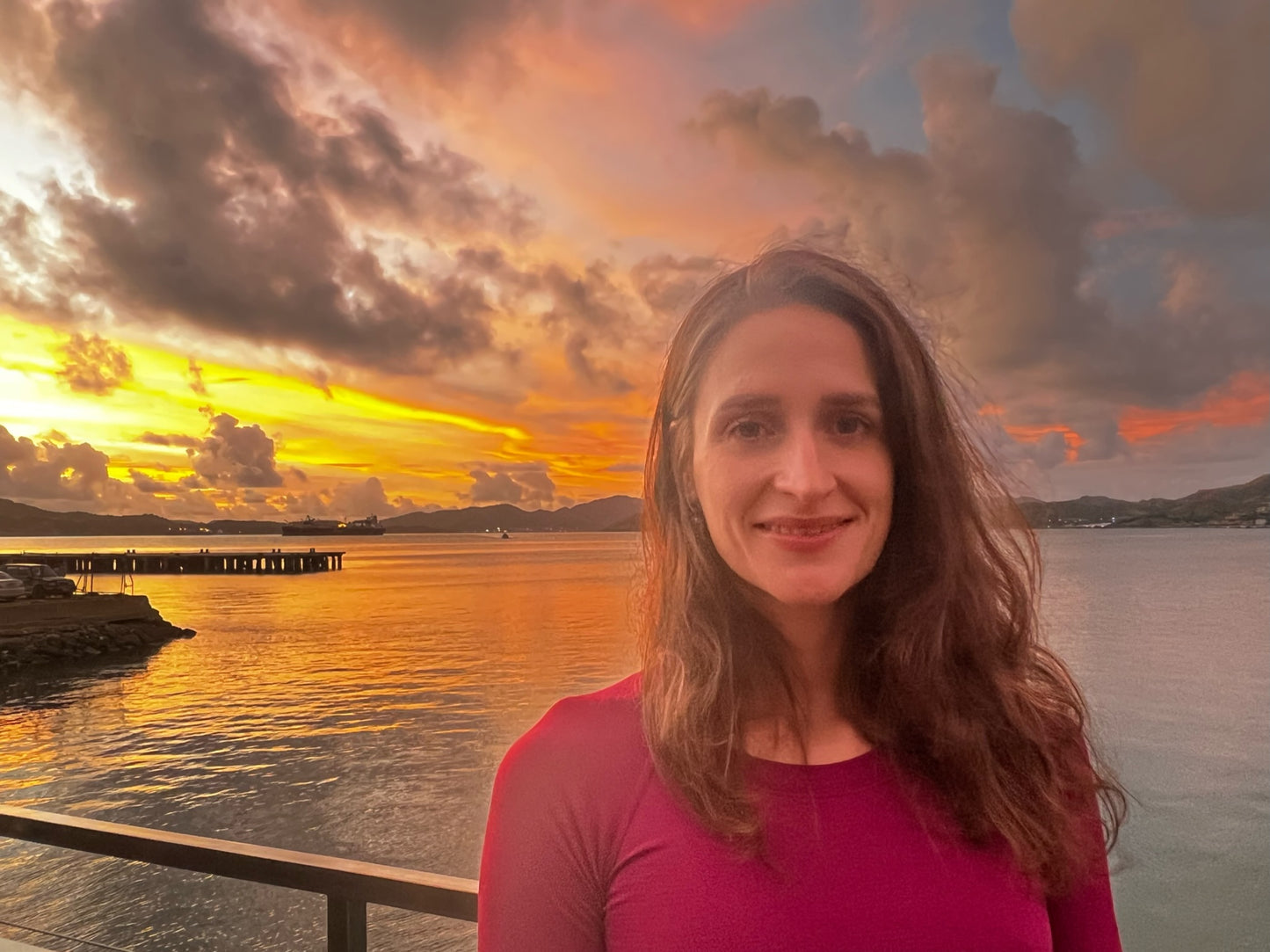 Harbourside Port Moresby Britt at sunset