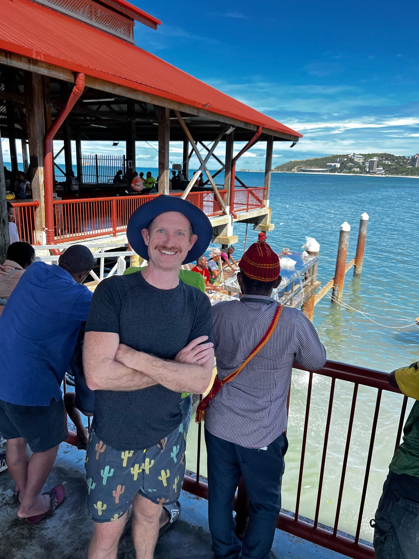 Koki Fish Market watching them process the catch