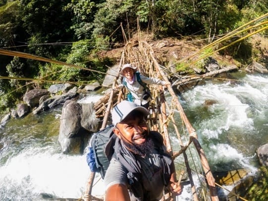 科科达步道全程徒步