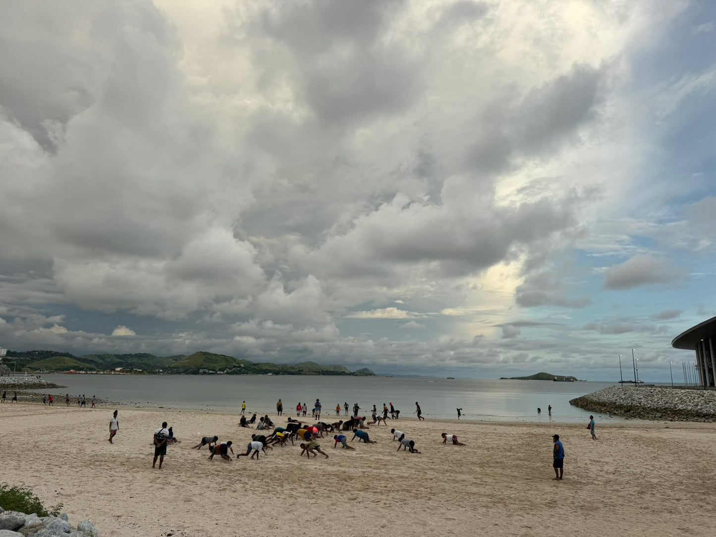Port Moresby Harbor Sunrise Walk