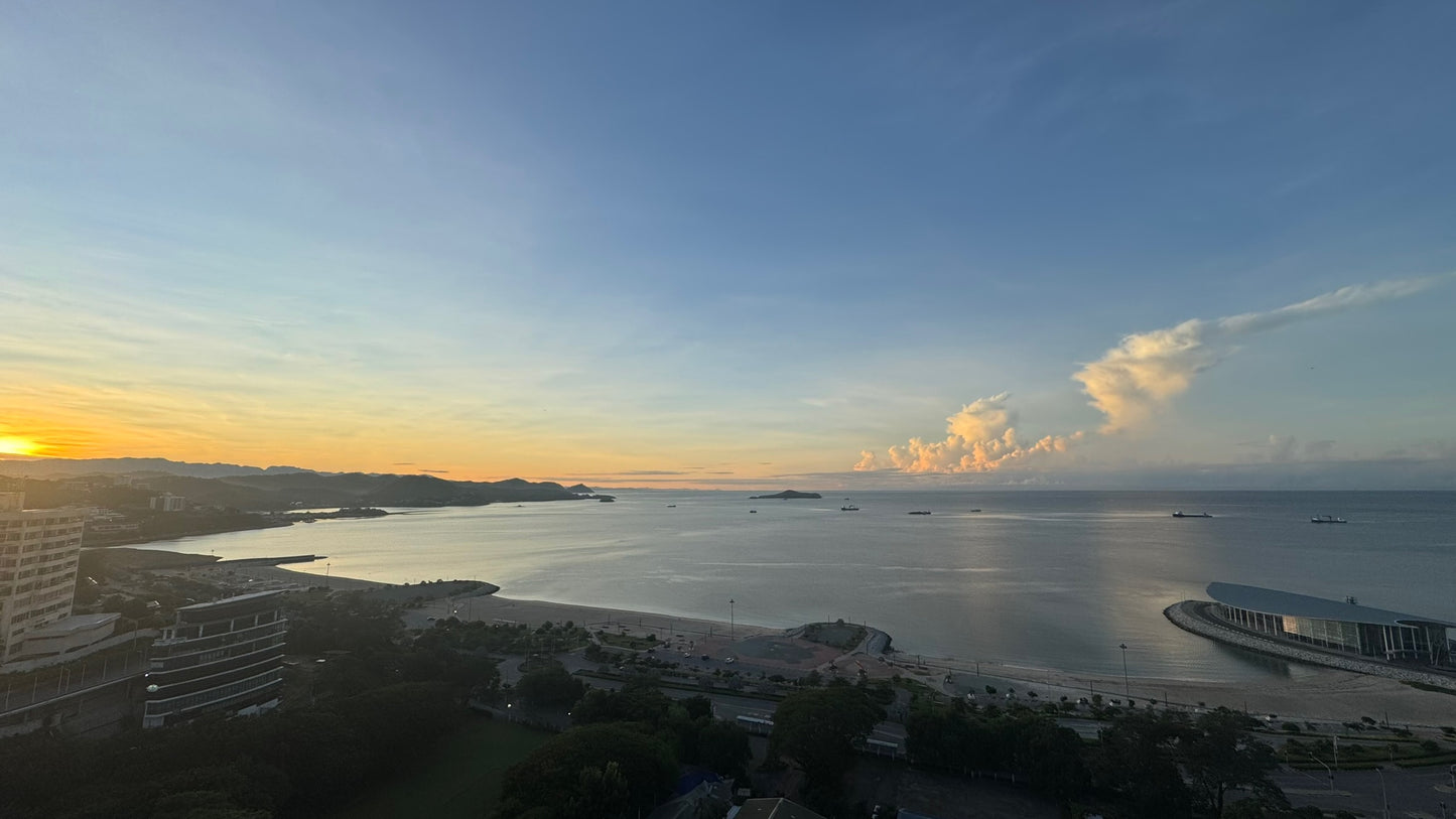 Port Moresby Harbor Sunrise Walk