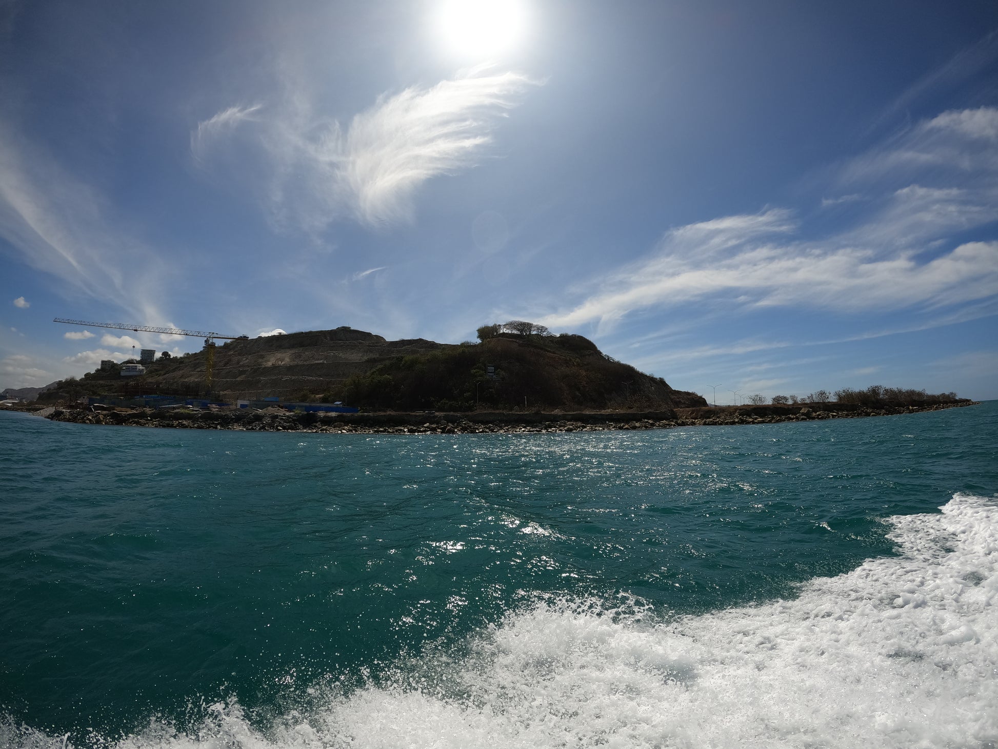 Port Moresby Paga Hill from the ocean