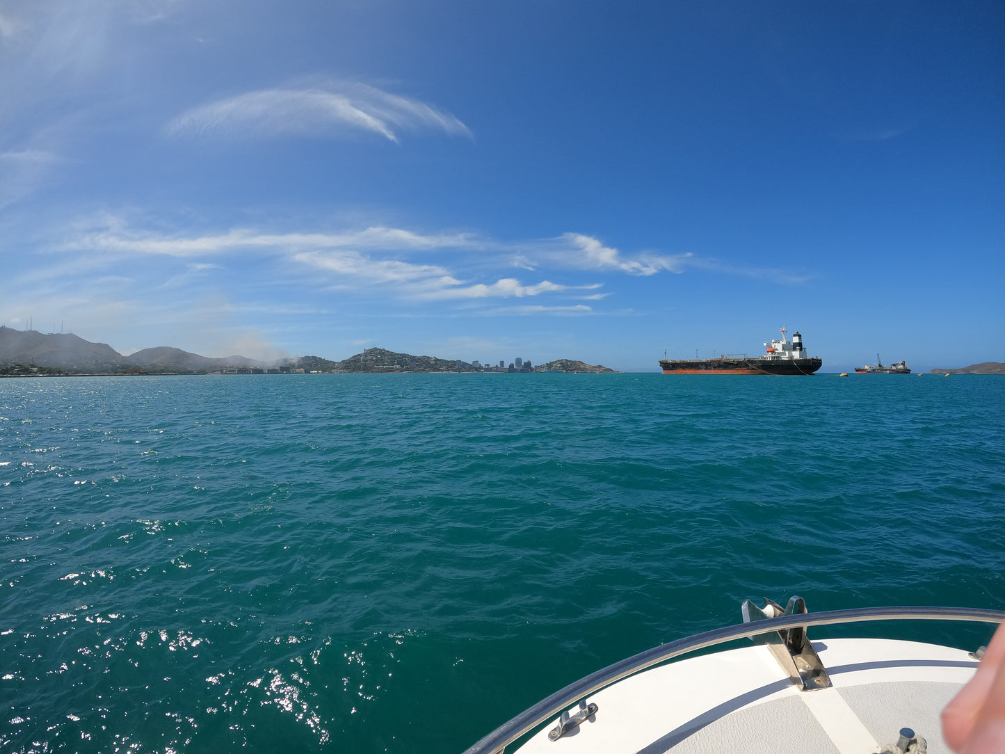 Port Moresby ships from fishing boat