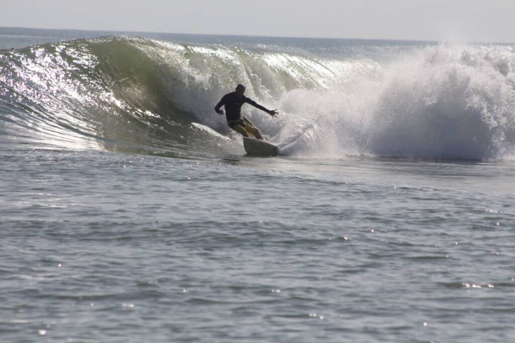 Surfing North East Papua New Guinea