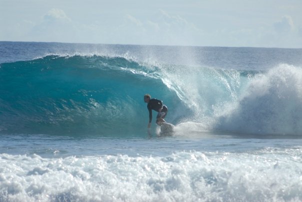 Surfing North East Papua New Guinea