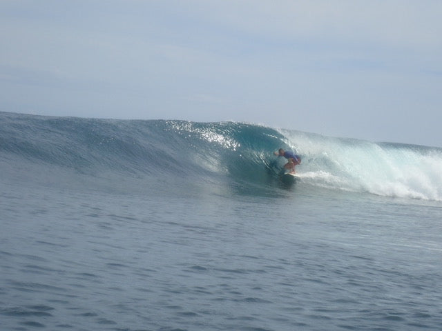 Surfing North East Papua New Guinea