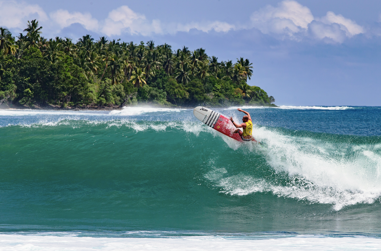 Surfing North East Papua New Guinea